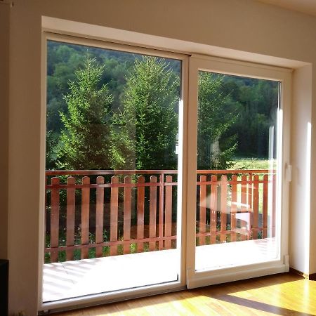Villa Pocitniska Hisa Nad Soco Bovec Exterior foto